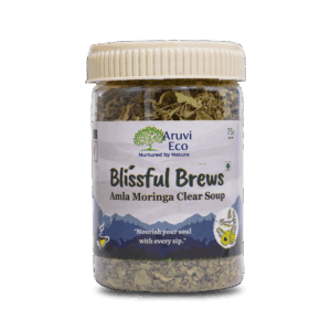 Organic Amla Moringa Clear Soup - Immunity-Boosting Soup, Rich in Vitamin C and Iron, Directly produced from our Farm - 75gm