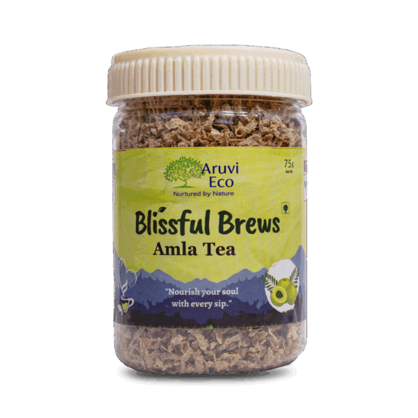 Amla Tea with Salt and Pepper - Immunity-Boosting Tea, Directly produced from our Farm - 75gm